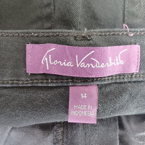 Gloria Vanderbilt Amands Classic Black Jeans - Picture 12 of 12